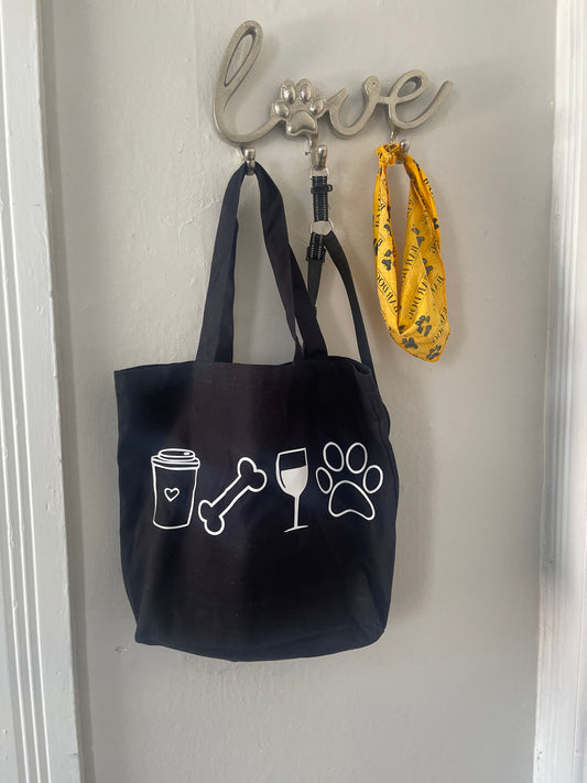 Coffee. 🦴 Wine. 🐾 Tote