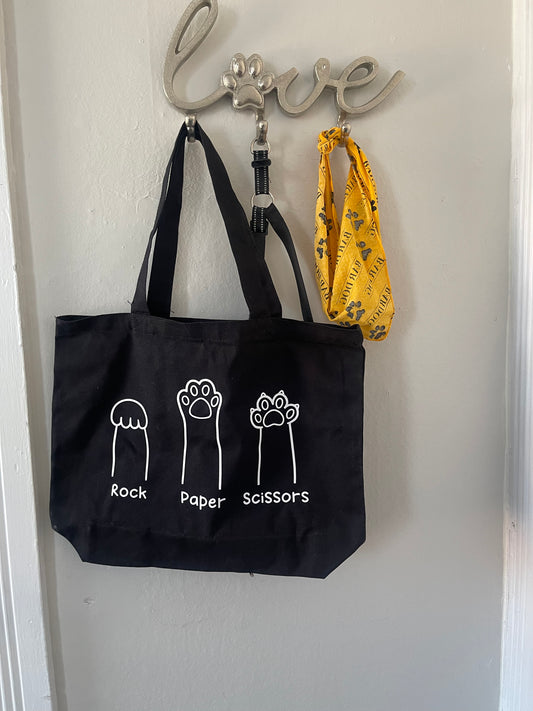 Rock, Paper, Scissors Tote